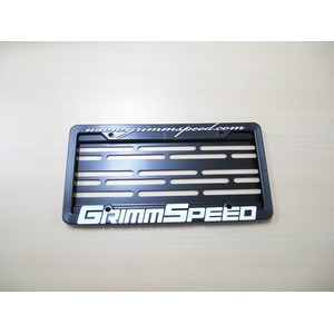 GRIMM SPEED　スバルBRZ・トヨタ86用ライセンスプレートフレーム