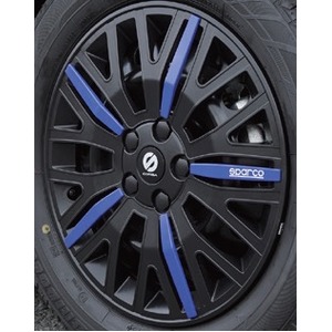 sparco -CORSAホイールカバー15インチ用“Leggera”SPC1550L_J  Black/Blue/