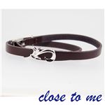 SBR13-014 close to me（クロス・トゥ・ミー） レザーブレスレット レディース