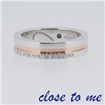 SR14-014PG close to me（クロス・トゥ・ミー） シルバーリング レディース 11号