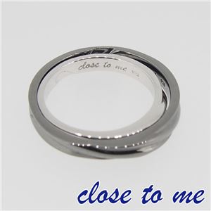 SR14-016LM close to me（クロス・トゥ・ミー） シルバーリング ペア 9号