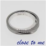 SR14-016LM close to me（クロス・トゥ・ミー） シルバーリング ペア 9号