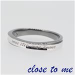 SR14-018BK close to me（クロス・トゥ・ミー） シルバーリング メンズ 21号