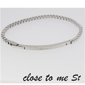SBR11-001 close to me St（クロス・トゥ・ミー） ステンレスブレスレット メンズ