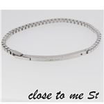 SBR11-001 close to me St（クロス・トゥ・ミー） ステンレスブレスレット メンズ
