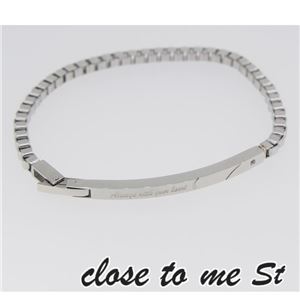 SBR11-002 close to me St（クロス・トゥ・ミー） ステンレスブレスレット レディース