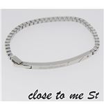 SBR11-002 close to me St（クロス・トゥ・ミー） ステンレスブレスレット レディース