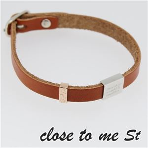 SBR11-004 close to me St（クロス・トゥ・ミー） レザーブレスレット レディース
