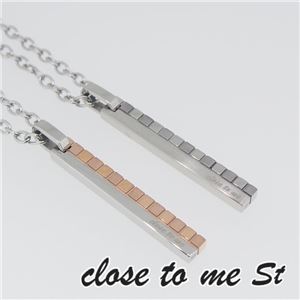 SN11-011012 close to me St（クロス・トゥ・ミー） ステンレスネックレス ペア