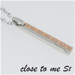 SN11-012 close to me St（クロス・トゥ・ミー） ステンレスネックレス レディース
