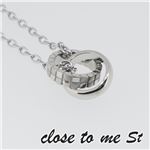 SN11-013 close to me St（クロス・トゥ・ミー） ステンレスネックレス メンズ