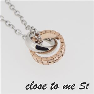 SN11-014 close to me St（クロス・トゥ・ミー） ステンレスネックレス レディース