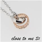 SN11-014 close to me St（クロス・トゥ・ミー） ステンレスネックレス レディース