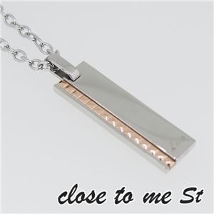SN11-016 close to me St（クロス・トゥ・ミー） ステンレスネックレス レディース
