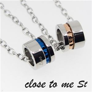 SN11-017018 close to me St（クロス・トゥ・ミー） ステンレスネックレス ペア