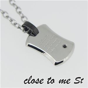 SN11-019 close to me St（クロス・トゥ・ミー） ステンレスネックレス メンズ
