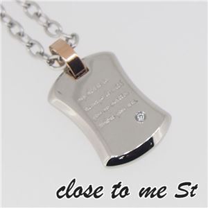 SN11-020 close to me St（クロス・トゥ・ミー） ステンレスネックレス レディース