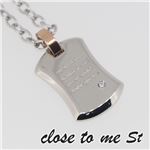 SN11-020 close to me St（クロス・トゥ・ミー） ステンレスネックレス レディース