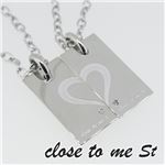 SN11-021022 close to me St（クロス・トゥ・ミー） ステンレスネックレス ペア