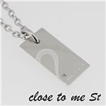SN11-022 close to me St（クロス・トゥ・ミー） ステンレスネックレス レディース