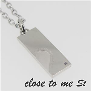 SN11-023 close to me St（クロス・トゥ・ミー） ステンレスネックレス メンズ