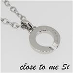 SN11-026 close to me St（クロス・トゥ・ミー） ステンレスネックレス レディース