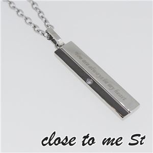 SN11-027 close to me St（クロス・トゥ・ミー） ステンレスネックレス メンズ