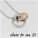 SN11-030 close to me St（クロス・トゥ・ミー） ステンレスネックレス レディース