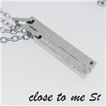 SN11-031032 close to me St（クロス・トゥ・ミー） ステンレスネックレス ペア