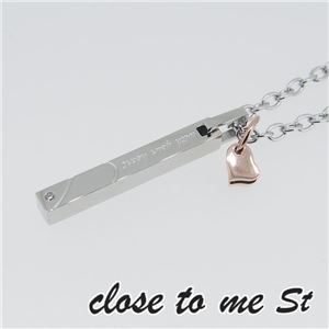SN11-032 close to me St（クロス・トゥ・ミー） ステンレスネックレス レディース