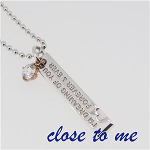 SN13-046 close to me（クロス・トゥ・ミー） ペアネックレス ペア