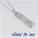 SN13-119S close to me（クロス・トゥ・ミー） シルバーネックレス ペア