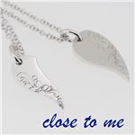 SN13-147148 close to me（クロス・トゥ・ミー） シルバーネックレス ペア