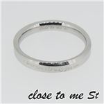 SR11-003WH close to me St（クロス・トゥ・ミー） ディレクトリーリング メンズ 11号