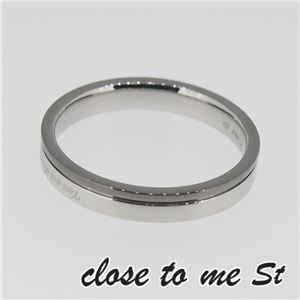 SR11-005BK close to me St（クロス・トゥ・ミー） スイートラインリング メンズ 21号