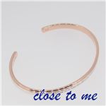 SVA13-012 close to me（クロス・トゥ・ミー） シルバーバングル レディース