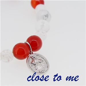 sbr13-024 close to me（クロス・トゥ・ミー） 天然石数珠ブレスレット レディース