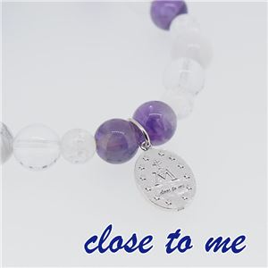 sbr13-026 close to me（クロス・トゥ・ミー） 天然石数珠ブレスレット レディース