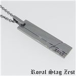 sn25-003 Royal Stag ZEST（ロイヤル・スタッグ・ゼスト） シルバーネックレス メンズ