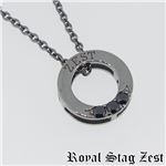 sn25-008 Royal Stag ZEST（ロイヤル・スタッグ・ゼスト） シルバーネックレス メンズ