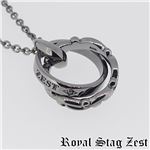 sn25-009 Royal Stag ZEST（ロイヤル・スタッグ・ゼスト） シルバーネックレス メンズ
