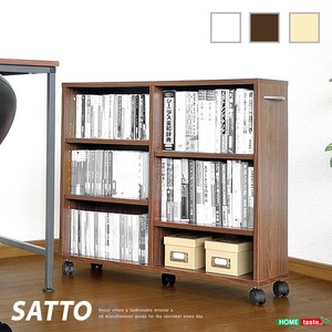 隙間収納家具【SATTO】 ナチュラル