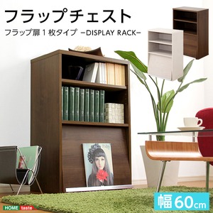 収納家具【DEALS-ディールズ-】 フラップ扉1枚タイプ ホワイトオーク