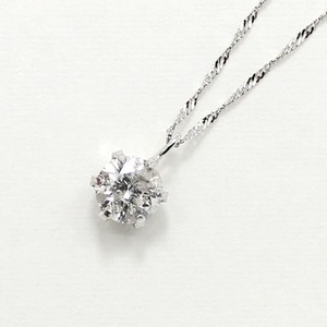 プラチナ900 0.55ct ダイヤモンドペンダント/ネックレス