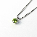 0.2ct ペリドット ペンダント