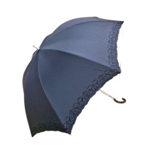 テイジン　ナノフロント使用　遮熱パラソル（晴雨兼用傘）　ブラック