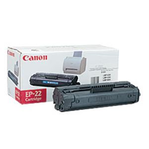 【純正品】 キャノン（Canon） トナーカートリッジ 型番：EP-22 印字枚数：2500枚 単位：1個