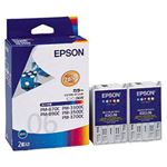 【純正品】 エプソン（EPSON） インクカートリッジ カラー 型番：IC5CL06W 単位：1箱（2個入）