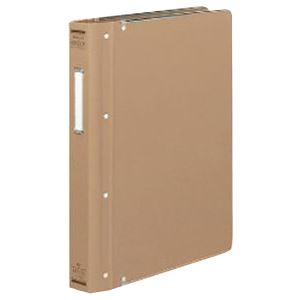 コクヨ 帳簿用バインダーMP（布貼り） （A4タテ・30穴）ふち金付