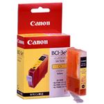 【純正品】 キャノン（Canon） インクカートリッジ イエロー 型番：BCI-3eY 単位：1個